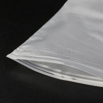 Transparent PE Jewelry Zip Top Storage Bags ABAG-H114-01K-1