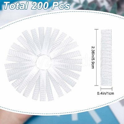 PE Makeup Brush Protector Reusable Expandable Mesh Cover MRMJ-WH0012-51-1