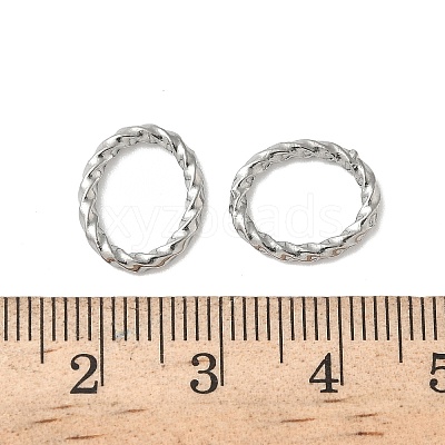 304 Stainless Steel Twisted Linking Rings STAS-L300-006C-P-1