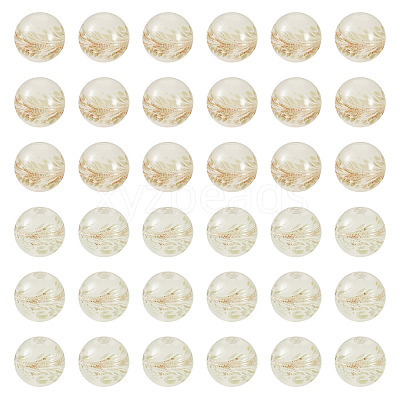 50Pcs Handmade Sand Lampwork Beads LAMP-TA0001-60A-1