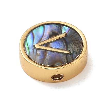 Brass Beads KK-U046-17G-V-1
