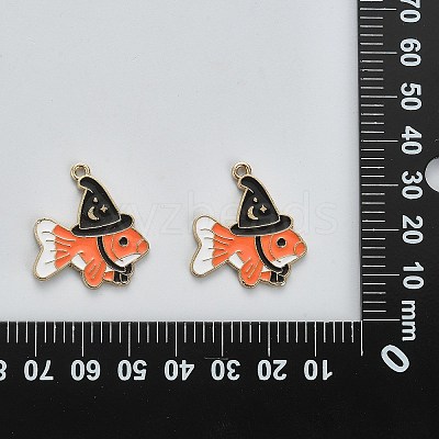 20Pcs Alloy Enamel Pendants ENAM-CJ0004-34-1
