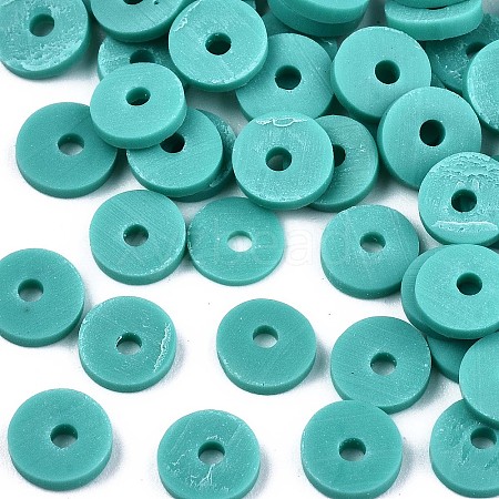 Handmade Polymer Clay Beads X-CLAY-Q251-6.0mm-37-1
