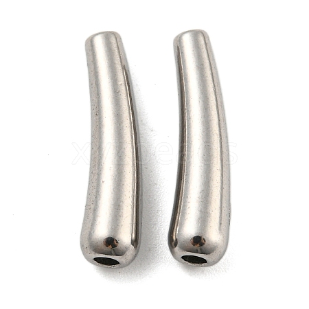 Non-Tarnish 304 Stainless Steel Tube Beads FIND-A039-02P-1