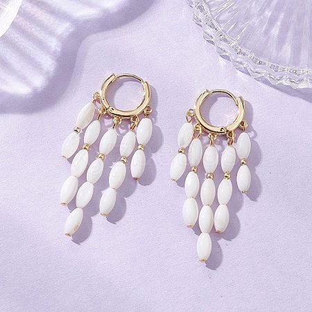 Brass Chandelier Earrings EJEW-TA00805-1
