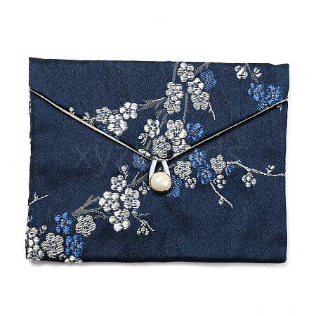 Chinese Style Floral Cloth Jewelry Storage Pouches AJEW-D065-01C-03-1