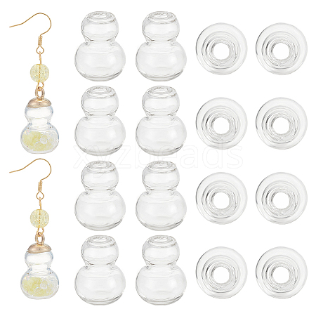 Clear Glass Bottles for Bead Containers AJEW-WH0596-151C-1