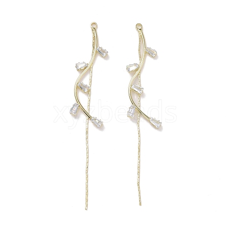 Brass Long Tassel Pendants FIND-M003-06LG-1