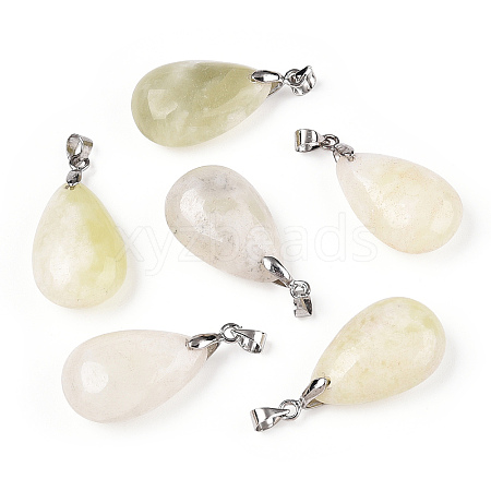 Natural New Jade Pendants G-S243-29-1