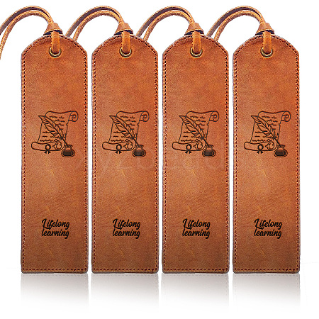 Cowhide Leather Labels AJEW-WH0386-0005-1