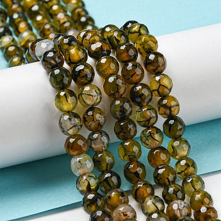 Natural Agate Beads Strands G-C082-A01-16-1