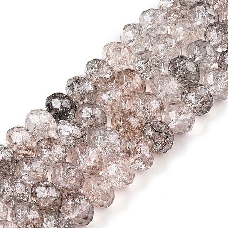 Transparent Glass Beads Strands GLAA-T023-10mm-A09-1