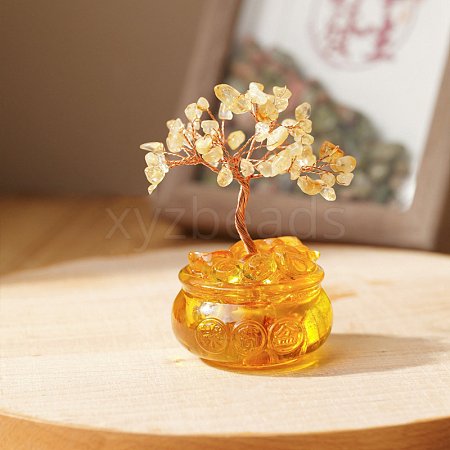 Natural Citrine Display Decorations PW-WGF8013-01-1