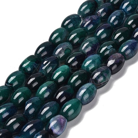 Natural Agate Beads Strands G-B079-E01-01G-1