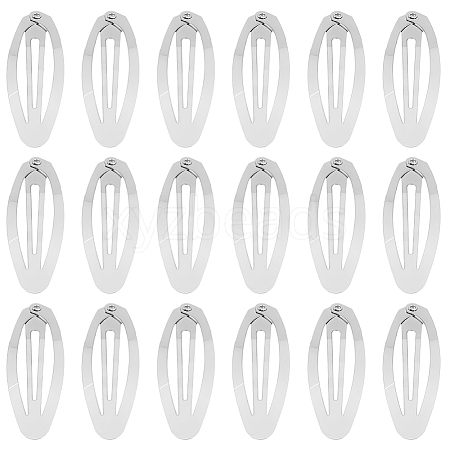 100Pcs Iron Hair Clip Findings PHAR-SC0001-002B-1