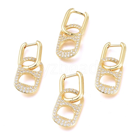 Soda Pull Tab Earrings EJEW-L224-47G-1