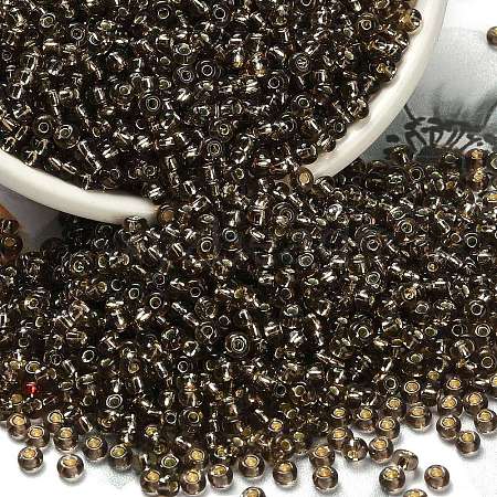FGB 8/0 Grade A Round Glass Seed Beads SEED-Q007-3mm-F58-1