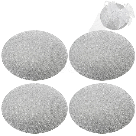 EVA Cloth Round Fascinator Hat Base for Millinery Magic FIND-WH0152-947C-1