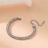 Stainless Steel Rhinestone Cup Chain Bracelets PW-WG34DD3-01-2