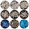  24 Style Transparent K9 Glass Cabochons GLAA-TA0001-24-4