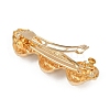 Alloy with Iron Clip Hair Barrettes LS-PHAR-G014-03B-G-3