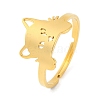 201 Stainless Steel Adjustable Ring for Women RJEW-D082-04I-1