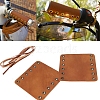 Imitation Leather Motorcycle Handlebars Cover PW-WG48667-02-1