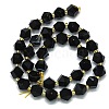 Natural Striped Agate Beads Strand G-I376-A09-01-2