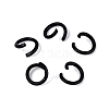 Spray Painted Iron Open Jump Rings IFIN-T017-04C-01-1