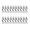 DICOSMETIC 20Pcs Stainless Steel Lobster Claw Clasps STAS-DC0015-61-8