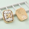 Alloy Stud Earrings EJEW-M092-04G-2