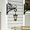 Iron Hanging Plant Hanger Bracket HJEW-WH0095-013-7