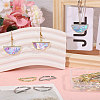 32Pcs 2 Colors Alloy Open Back Bezel Big Pendants FIND-CA0010-88-5