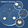  DIY Blank Dome Link Bracelet Maknig Kit DIY-NB0010-47B-5