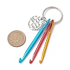 Aluminum Crochet Hooks Keychain KEYC-JKC01013-01-3