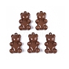 Spray Painted Alloy Pendants PALLOY-Q466-01A-1