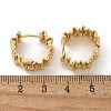 Rack Plating Brass Hoop Earrings for Women EJEW-Q770-20G-5