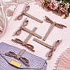 6Pcs Imitation Leather Bowknot Accessories DIY-CL0001-64A-4