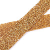 Glitter Resin Hotfix Rhinestone(Hot Melt Adhesive On The Back) OCOR-TA0002-03-40mm-3