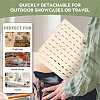 Desktop Rectangle Wooden Jewelry Bracelet Organizer Stands ODIS-YWC0001-01-6