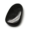 Buddhist Jewelry Natural Obsidian Large Cameo Buddha Pendants G-A133-03D-2