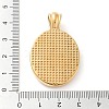 Ion Plating(IP) 304 Stainless Steel Pendants STAS-R225-01G-3