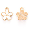 Alloy Enamel Charms ENAM-R059-02C-RS-2