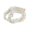 Natural White Moonstone Beads Strands G-P497-01C-65-3