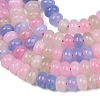Natural White Jade Beads Strands G-E507-01-08-8
