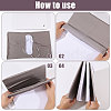 Polyester Elastic Book Cover DIY-WH0504-885C-4