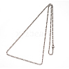 304 Stainless Steel Figaro Chains Necklaces NJEW-L398-03-3