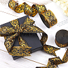 Gorgecraft Ethnic Style Polyester Silk Grosgrain Ribbon OCOR-GF0003-67B-4