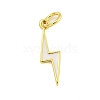 Rack Plating Brass Enamel Pendants KK-U021-16G-2