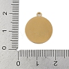 Ion Plating(IP) 304 Stainless Steel Pendants STAS-U019-32G-3